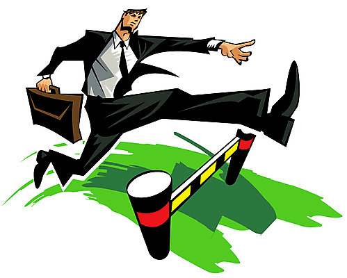 EPS 남자 가방 일러스트 비즈니스 한명 사람 달리기 비즈니스맨 허들 장애물 열정 장애물달리기 남자만 남자한명만 국내일러스트 1 잡화 감정 모션 경기 직장인 파일형식 벡터