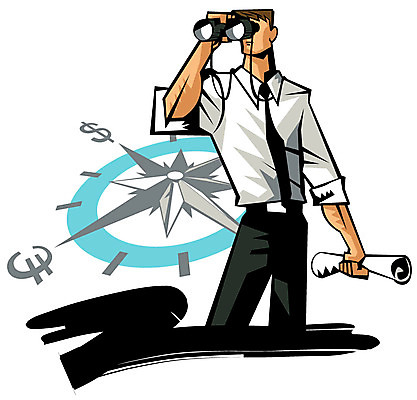 EPS 남자 종이 일러스트 비즈니스 한명 사람 쌍안경 관찰 비즈니스맨 나침반 문서 열정 남자만 남자한명만 국내일러스트 1 감정 모션 망원경 직장인 파일형식 벡터