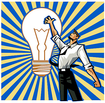 EPS 남자 백그라운드 일러스트 비즈니스 전구 아이디어 한명 사람 줄무늬 비즈니스맨 열정 남자만 남자한명만 국내일러스트 1 감정 컨셉 무늬 직장인 파일형식 벡터