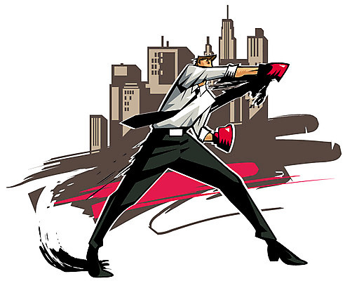 EPS 전신 남자 일러스트 비즈니스 한명 서기 사람 빌딩 건물 권투 글러브 도시 권투글러브 비즈니스맨 열정 남자만 남자한명만 국내일러스트 1 건축물 감정 스포츠용품 장갑 모션 격투기 직장인 파일형식 벡터