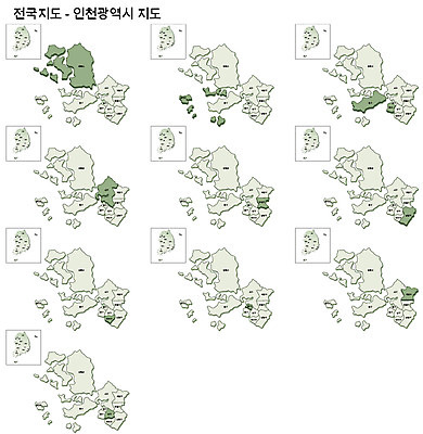 EPS 백그라운드 지도 무늬 일러스트 한국 사람없음 그래픽 인천 전국지도 지도그래픽 국내일러스트 아시아 파일형식 벡터