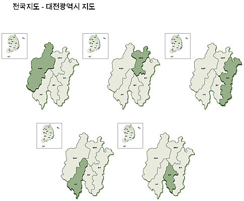 EPS 백그라운드 지도 무늬 일러스트 한국 사람없음 그래픽 대전 대전광역시 전국지도 지도그래픽 국내일러스트 아시아 파일형식 벡터