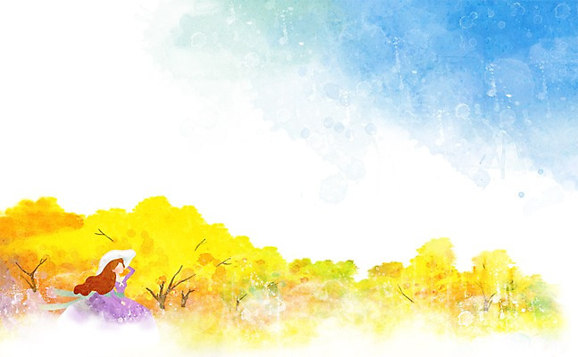 PSD 모자 사계절 계절 여자 꽃 백그라운드 일러스트 자연 하늘 꽃나무 한명 사람 풍경 봄풍경 봄 개나리 계절백그라운드 여자만 여자한명만 봄배경 국내일러스트 나무 식물 1 잡화 생태계 파일형식