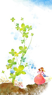 PSD 사계절 계절 여자 꽃 백그라운드 일러스트 자연 하늘 한명 사람 풍경 물 새싹 봄풍경 봄 물뿌리개 개나리 땅 계절백그라운드 여자만 여자한명만 봄배경 국내일러스트 자연요소 식물 1 생태계 파일형식