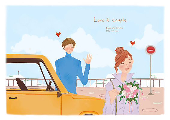 PSD 구름 커플 여자 남자 행복 꽃다발 데이트 일러스트 자동차 하늘 함께함 사랑 미소 웃음 사람 상반신 성인 두명 다정 드라이브 하트 표지판 성인만 국내일러스트 자연요소 모양 꽃 감정 육상교통 컨셉 관계 알림판 표정 운전 파일형식