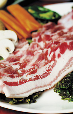 JPG 접시 채소 고추 오이 실내 생고기 돼지고기 근접촬영 사람없음 아웃포커스 버섯 상추 삼겹살 풋고추 식기 뷰포인트 촬영기법 육류 내부 파일형식