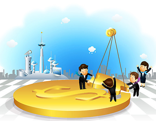 EPS 구름 여자 남자 조각 일러스트 비즈니스 협력 사람 여러명 20대 성인 건물 달러 기쁨 만세 직장인 비즈니스맨 비즈니스우먼 화폐기호 기중기 맞추기 청년만 성인만 국내일러스트 자연요소 직업 건축물 기호 감정 다수 돈 모션 청년 중장비 화폐 파일형식 벡터