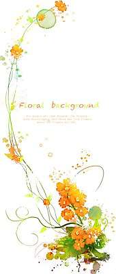 PSD 식물 꽃 백그라운드 꽃백그라운드 일러스트 여름꽃 사람없음 여름 주황색 식물백그라운드 꽃말 8월 동자꽃 국내일러스트 계절 컬러 날짜 파일형식 여름_계절