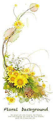 PSD 식물 꽃 백그라운드 꽃백그라운드 일러스트 가을꽃 사람없음 노란색 가을 식물백그라운드 꽃말 감국 가을배경 국내일러스트 계절 컬러 파일형식 가을_계절