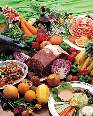 포토 JPG 스튜디오촬영 꽃 음식 토마토 채소 오렌지 과일 식재료 양파 술병 피망 잔 주류 바나나 실내 육류 어류 사람없음 장식 컵 장미 버섯 당근 샐러드 배 식용버섯 참외 안개꽃 표고버섯 샐러리 적채 국내포토 식물 식기 음료 병_용기 뿌리채소 내부 수중동물 양배추 한해살이풀 파일형식