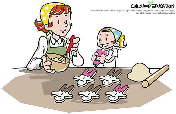 EPS 백인 학생 그릇 여학생 여자 어린이교육 교육 어린이 일러스트 함께함 요리 사람 소녀 상반신 성인 두명 쿠키 교사 도움 사발 거품기 밀대 밀가루반죽 믹싱볼 여자만 국내일러스트 서양인 직업 식기 컨셉 주방용품 디저트 사기그릇 반죽 파일형식 벡터