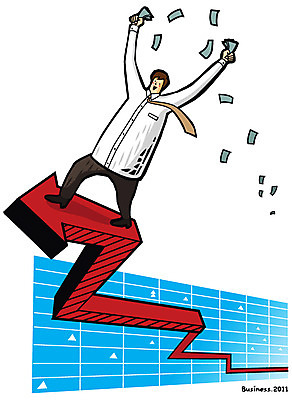 EPS 전신 남자 화살표 돈 일러스트 비즈니스 그래프 한명 서기 미소 웃음 사람 비즈니스라이프 직장인 비즈니스맨 증권 상승 증시 남자만 남자한명만 국내일러스트 직업 1 라이프스타일 컨셉 모션 표정 금융 재산 파일형식 벡터