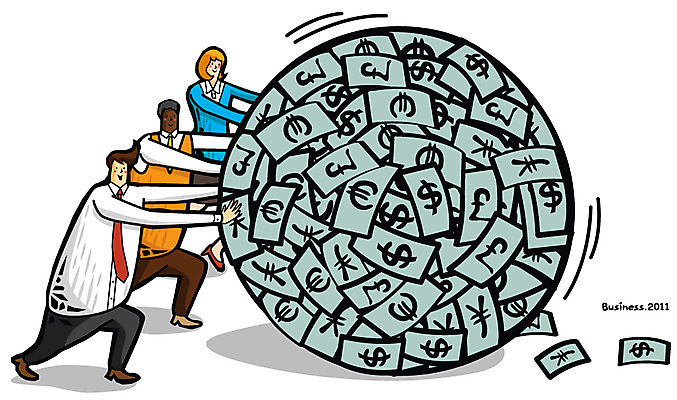 EPS 기호 여자 남자 돈 일러스트 비즈니스 협력 사람 세명 비즈니스라이프 달러 유로 도움 직장인 비즈니스맨 원화 엔 돈다발 외화 위안화 국내일러스트 직업 문자 라이프스타일 컨셉 금융 재산 파일형식 벡터