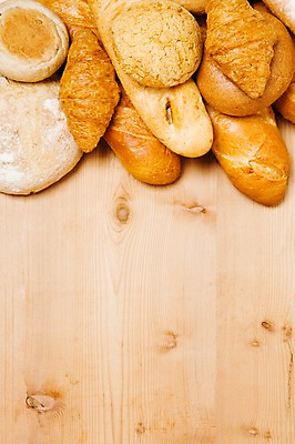 포토 JPG 스튜디오촬영 음식 빵 디저트 실내 사람없음 빵집 바게트 크루아상 식빵 호밀빵 소보루빵 나무배경 국내포토 백그라운드 내부 상점 파일형식