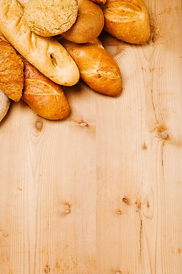 포토 JPG 스튜디오촬영 음식 빵 디저트 실내 사람없음 빵집 바게트 크루아상 식빵 호밀빵 소보루빵 나무배경 국내포토 백그라운드 내부 상점 파일형식