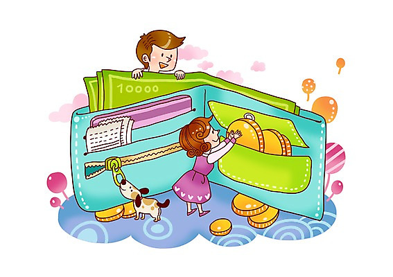 PSD 동물 한마리 여자 아들 어린이 지폐 돈 일러스트 가정 가족 엄마 웃음 사람 두명 금융 경제 반려동물 동전 절약 지갑 개 만원 강아지 재테크 가정경제 주부 정리 여자만 국내일러스트 1 컨셉 포유류 관계 표정 재산 파일형식