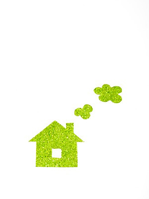 포토 JPG 스튜디오촬영 모양 주택 실내 굴뚝 사람없음 초록색 자연보호 환경 에너지 절약 그린에너지 연기 보호 환경보전 에너지절약 부직포 국내포토 컬러 컨셉 자연 내부 건물 사회이슈 파일형식