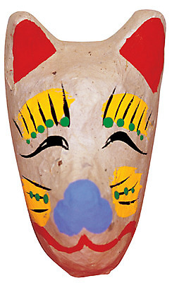 포토 JPG 스튜디오촬영 동물 얼굴 전통소품 실내 표정 가면 누끼 사람없음 한개 일본 고양이 얼굴모양 오브젝트 탈 동물모양 반려 일본탈 국내포토 모양 1 전통 아시아 포유류 내부 신체부위 반려동물 일본전통 파일형식