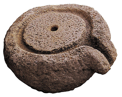 포토 JPG 스튜디오촬영 한국문화 한국전통 전통 전통문화 생활용품 전통소품 실내 누끼 사람없음 한개 돌_바위 도구 농기구 오브젝트 맷돌 국내포토 1 동양문화 문화 농업 한국 내부 파일형식