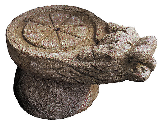 포토 JPG 스튜디오촬영 한국문화 한국전통 전통 전통문화 생활용품 전통소품 실내 누끼 사람없음 한개 돌_바위 도구 농기구 오브젝트 맷돌 국내포토 1 동양문화 문화 농업 한국 내부 파일형식