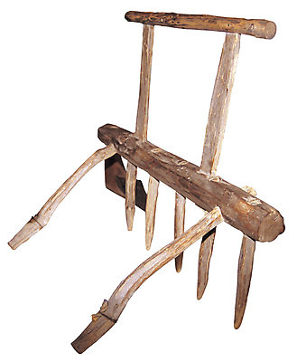 포토 JPG 스튜디오촬영 한국문화 한국전통 전통 전통문화 생활용품 전통소품 실내 누끼 사람없음 목재 기구 도구 농기구 오브젝트 써레 국내포토 나무 동양문화 문화 농업 재료 한국 내부 파일형식