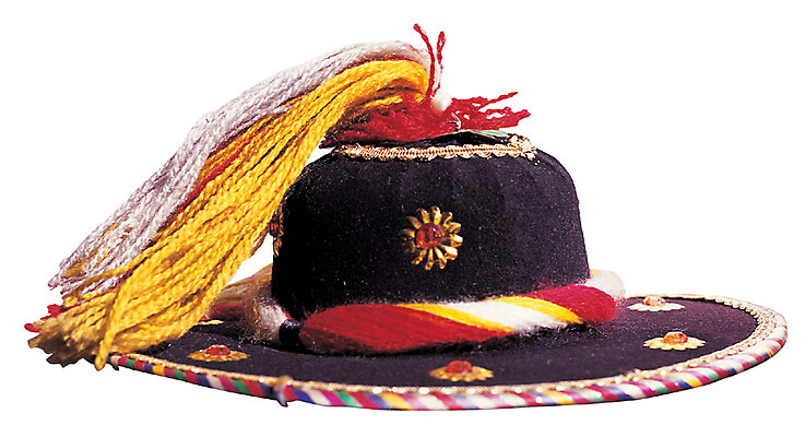 포토 JPG 스튜디오촬영 모자 한국문화 한국전통 전통 잡화 전통문화 전통소품 실내 누끼 사람없음 한개 골동품 오브젝트 무당모자 전통모자 국내포토 모자_잡화 1 동양문화 문화 한국 내부 파일형식