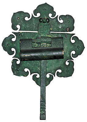 포토 JPG 스튜디오촬영 한국문화 한국전통 전통 문양 전통문화 컬러 생활용품 무늬 전통소품 자물쇠 실내 누끼 사람없음 초록색 한개 금속 골동품 철 오브젝트 잠금 배꼽자물쇠 국내포토 1 동양문화 문화 재질 유물 한국 내부 보안 파일형식