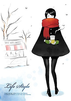 전신 PSD 나무 우먼라이프 라이프스타일 여자 커피 겨울 일러스트 한명 서기 사람 라이프 목도리 카페 눈 테이크아웃 여자만 여자한명만 국내일러스트 자연요소 식물 1 잡화 계절 음료 모션 날씨 생활 상점 파일형식