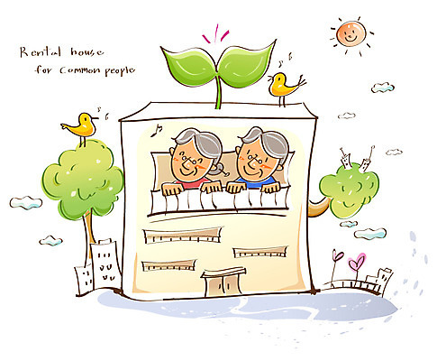 EPS 여자 할아버지 노년 남자 할머니 음표 일러스트 조류 부동산 주택 사람 건물 금융 경제 새싹 노부부 재산 재테크 70대 80대 노인만 성인만 국내일러스트 식물 동물 건축물 기호 부부 음악 성인 파일형식 벡터