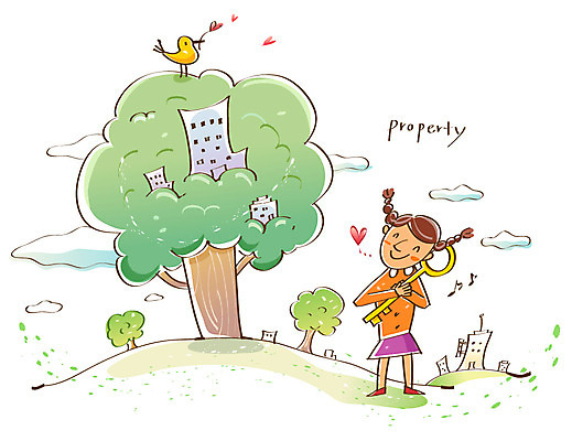 EPS 나무 구름 여자 어린이 일러스트 조류 열쇠 부동산 주택 한명 미소 웃음 사람 소녀 건물 10대 금융 경제 재산 재테크 여자만 여자한명만 소녀만 국내일러스트 자연요소 식물 동물 1 건축물 청소년 표정 어린이만 파일형식 벡터