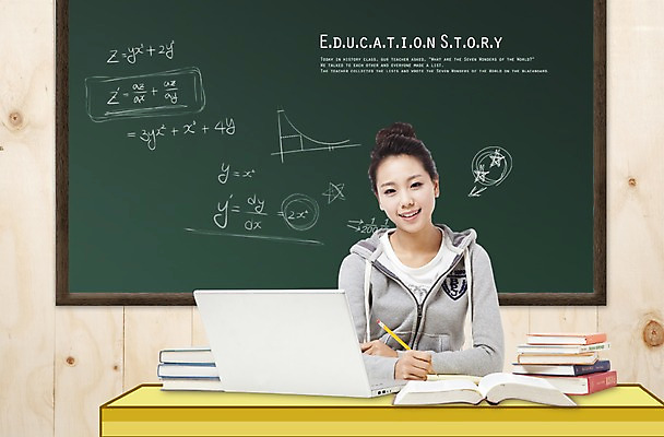 PSD 편집 편집이미지 학생 여학생 여자 교육 고등학생 그래프 한명 미소 웃음 사람 책 노트북 연필 칠판 책상 여자만 여자한명만 십대만 십대여자만 십대여자한명만 이미지편집 1 가구 청소년 학용품 표정 전자제품 필기구 파일형식