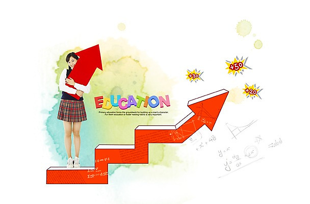 PSD 편집 편집이미지 문자 학생 여학생 여자 교육 교복 화살표 중학생 고등학생 한명 미소 웃음 사람 계단 상승 점수 여자만 여자한명만 십대만 십대여자만 십대여자한명만 이미지편집 1 옷 컨셉 청소년 표정 파일형식