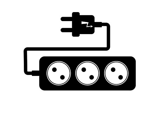 EPS 해외이미지 디자인 실루엣 패턴 일러스트 그래픽 플랫 콘센트 플러그 확대 연결 심볼 사인 레이아웃 윤곽 철사 전압 해외202105 해외일러스트 무늬 촬영기법 파일형식 벡터