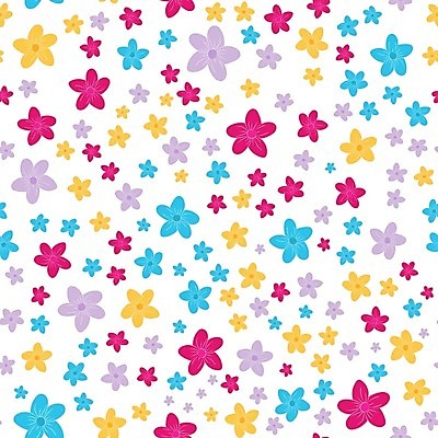 EPS 해외이미지 디자인 꽃 백그라운드 꽃무늬 패턴 일러스트 사람없음 패턴백그라운드 해외202105 해외일러스트 식물 무늬 파일형식 벡터