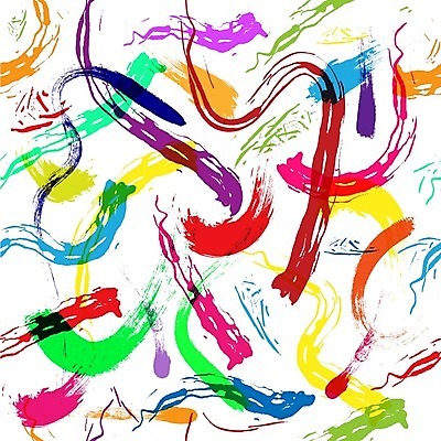 EPS 해외이미지 디자인 백그라운드 패턴 일러스트 붓터치 사람없음 패턴백그라운드 해외202105 해외일러스트 무늬 파일형식 벡터