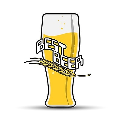 EPS 해외이미지 일러스트 맥주 사람없음 심볼 보리 맥주잔 해외202105 해외일러스트 술잔 곡류 주류 파일형식 벡터