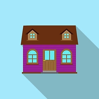 EPS 해외이미지 일러스트 주택 사람없음 심볼 해외202105 해외일러스트 건물 파일형식 벡터