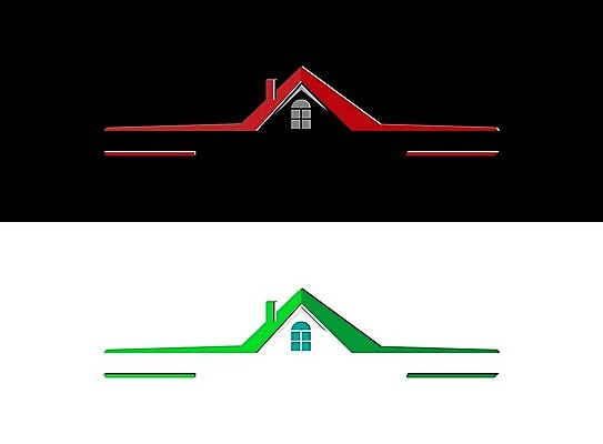 EPS 해외이미지 일러스트 지붕 주택 사람없음 심볼 해외202105 해외일러스트 건물 파일형식 벡터