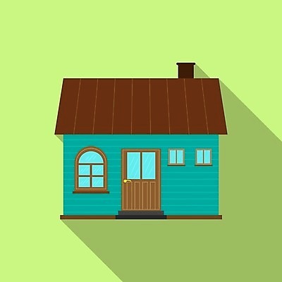 EPS 해외이미지 일러스트 주택 사람없음 심볼 해외202105 해외일러스트 건물 파일형식 벡터