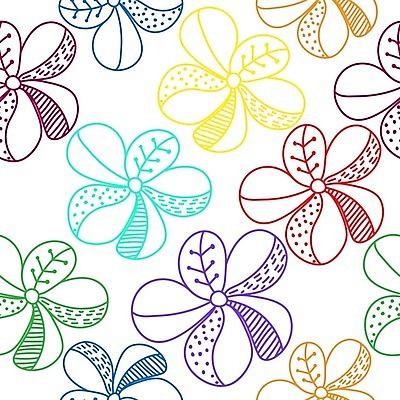 EPS 해외이미지 디자인 꽃 백그라운드 꽃무늬 패턴 일러스트 사람없음 패턴백그라운드 해외202105 해외일러스트 식물 무늬 파일형식 벡터