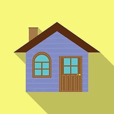 EPS 해외이미지 일러스트 주택 사람없음 심볼 해외202105 해외일러스트 건물 파일형식 벡터