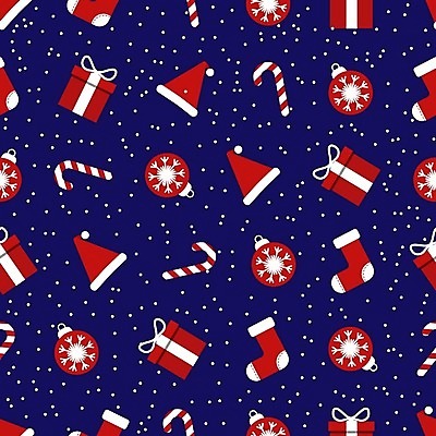 EPS 해외이미지 디자인 백그라운드 패턴 일러스트 산타모자 사람없음 빨간색 파란색 선물상자 패턴백그라운드 눈 산타양말 지팡이사탕 오너먼트 해외202105 해외일러스트 자연요소 모자_잡화 컬러 크리스마스장식 크리스마스 무늬 날씨 사탕 선물 상자 파일형식 벡터