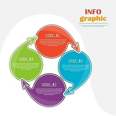 EPS 해외이미지 디자인 화살표 일러스트 비즈니스 사람없음 숫자 인포그래픽 해외202105 해외일러스트 문자 파일형식 벡터