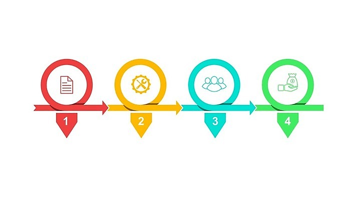 EPS 해외이미지 디자인 화살표 일러스트 비즈니스 그래프 사람없음 인포그래픽 정보 해외202105 해외일러스트 파일형식 벡터