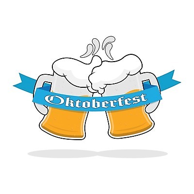 EPS 해외이미지 리본 일러스트 맥주 사람없음 심볼 건배 맥주잔 맥주거품 옥토버페스트 해외202105 해외일러스트 술잔 주류 거품 파일형식 벡터