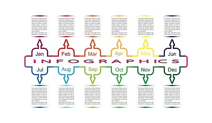 EPS 해외이미지 디자인 영어 화살표 일러스트 비즈니스 사람없음 인포그래픽 월 해외202105 해외일러스트 문자 날짜 파일형식 벡터