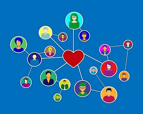 EPS 해외이미지 모양 실루엣 선 이동 컨셉 일러스트 관계 아이디어 사랑 사람 그래픽 정보 하트 연결 스케치 사인 시작 그림 레이아웃 윤곽 손그림 청각 공유 해외202105 해외일러스트 감정 촬영기법 미술 파일형식 벡터