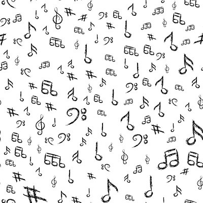 EPS 해외이미지 디자인 백그라운드 패턴 음표 일러스트 사람없음 패턴백그라운드 높은음자리표 스케치 낮은음자리표 해외202105 해외일러스트 기호 음악 무늬 미술 파일형식 벡터