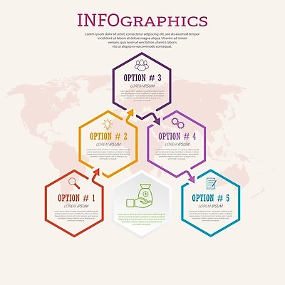 EPS 해외이미지 화살표 세계지도 일러스트 비즈니스 전구 돋보기 사람모양 사람없음 그래픽 자료 인포그래픽 돈자루 계획 톱니바퀴 문서 손모양 육각형 단계 순서 해외202105 해외일러스트 모양 도형 컨셉 지도 돈 세계 파일형식 벡터 손_신체부위