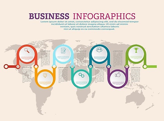 EPS 해외이미지 디자인 세계지도 일러스트 비즈니스 전구 돋보기 사람모양 사람없음 인포그래픽 정보 기록 원형 연결 트로피 톱니바퀴 문서 손모양 전구모양 해외202105 해외일러스트 모양 도형 지도 세계 상_우승 파일형식 벡터 손_신체부위